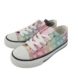 Conguitos glitter unicorn sneakers (they glow in the dark)