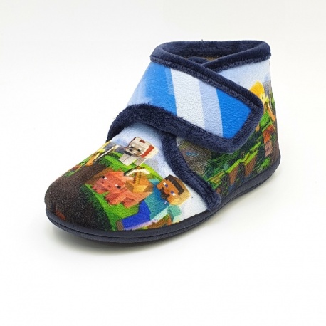 kids velcro slippers