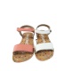 Leather sandal with velcro by Gioseppo